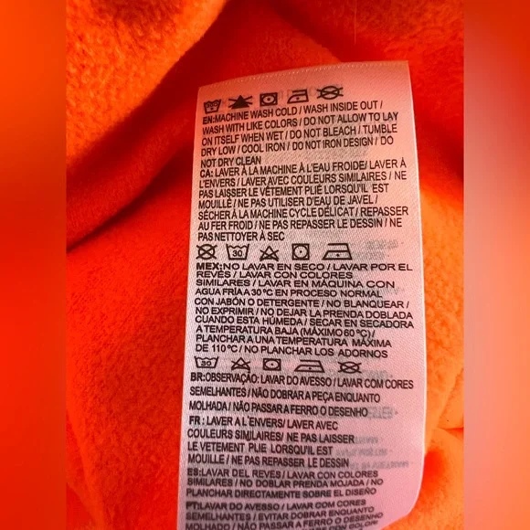 Nike Camo and Hunter Orange Baby Puffer Snowsuit Onesie 6M - Picture 7 of 7